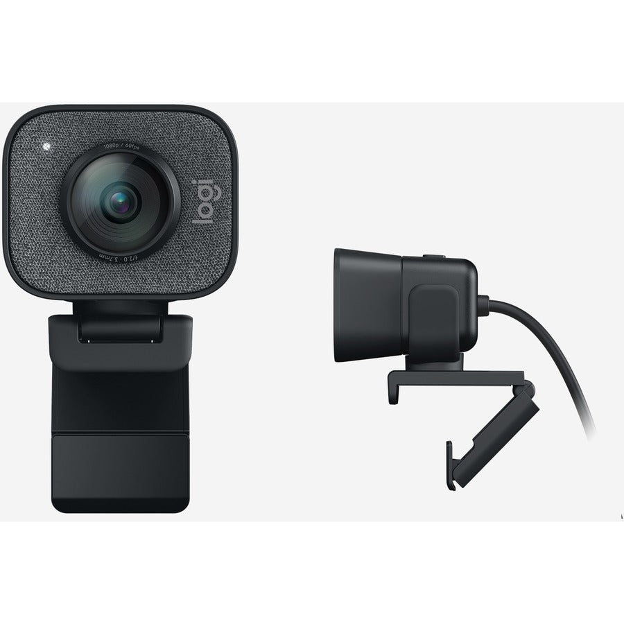 Logitech Webcam - 2.1 Megapixel - 60 fps - Graphite - USB - Retail - 1 Each Logitech Webcam - 2.1 Megapixel - 60 fps - Graphite - USB - Retail - 1 Each